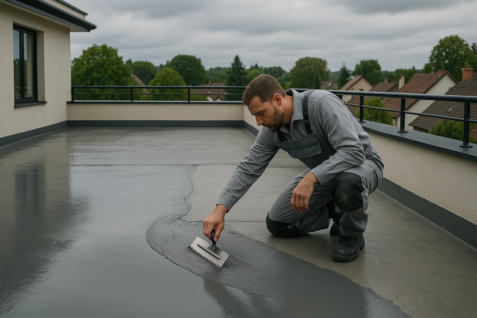 Hidroizolații terase și acoperișuri București