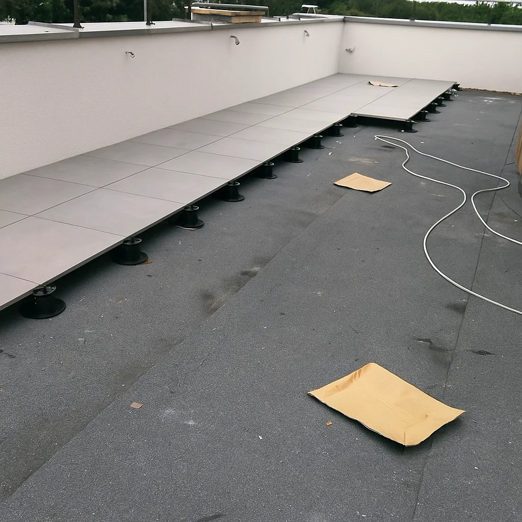 Terasă renovată în zona Herăstrău - rezultat final